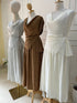 Women Summer Flowy Flare Skirts With Cowls Neck Loose Tops Sets